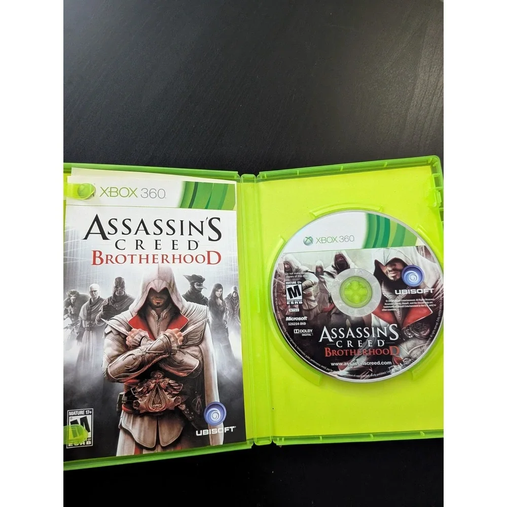 Assassin's Creed: Brotherhood (Microsoft Xbox 360,‎ 2010) CIB Video Game